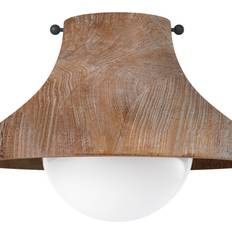 Indoor Lighting Ceiling Flush Lights Coastal Living Surfside Wood Mount Natural Ceiling Flush Light