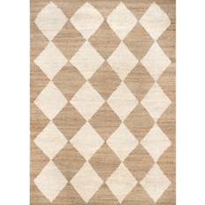 Solid Colors Carpets Nuloom USA Arvin Olano White, Natural