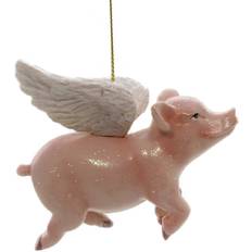 Pink Christmas Tree Ornaments Kurt Adler Flying Pig Christmas Tree Ornament