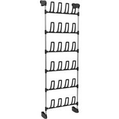 Multicolored Shoe Racks Organize It All 12 Over Shoe Rack