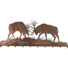 Gray Coat Hooks Meyda Tiffany Battling Bucks Coat Hook