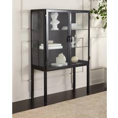 Furniture Jamie Young Company Chauncey Wide Curio Bar Storage Cabinet