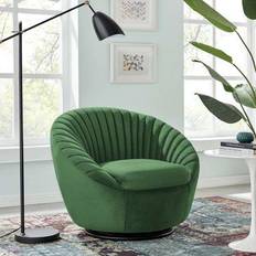 Lounge Chairs modway Whirr Tufted Performance Velvet Lounge Chair