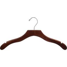 Space saving hangers Wavy Wood Top Box Space Shirt Jacket