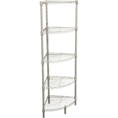 Corner shelf unit Juggernaut Wire 5-Tier Corner Unit Book Shelf