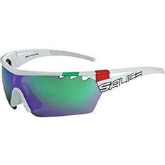 Salice 006 ITA RWX BIANCO/RW VERDE Standard Lunettes De Soleil Homme Blanches