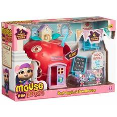 Bandai Playset Mouse In The House Red Apple Schoolhouse 24 X 16,5 X 8 Cm