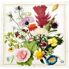 Silke Håndklæder på tilbud Koustrup & Co. Jim Lyngvild Flower Garden Silketørklæde Gæstehåndklæde (90x90cm)