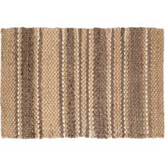 Dixie Fanny Dørmåtte Stribet Beige, Brun, Naturfarvet cm