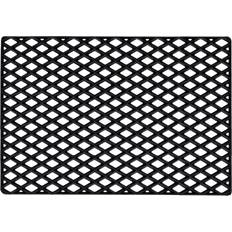 Dixie Alfombras Dixie Felpudo Black Grid 60x90 cm Negro