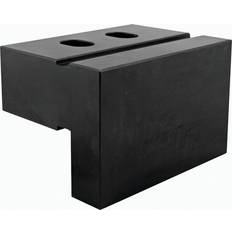 Diesella alu. beskyttelseskæber 100mm riflet neodymium magneter Gribetang