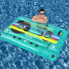 Jouets Bestway Matelas gonflable de piscine Cassette Retro Vert