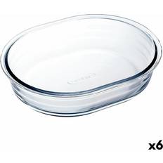 Glas bakform O Cuisine Avlång Transparent Bakform 20 cm 20 cm