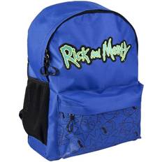 Rick and Morty Skoletaske mørkeblå