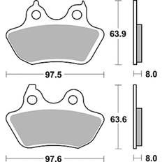 Pièces de Vélo TRW Sinter Street MCB799SH Brake Pad 44082-00