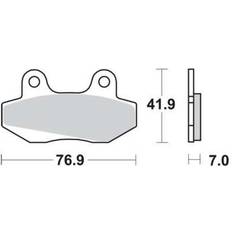 Pièces de Vélo TRW Organic Allround MCB525 Kit