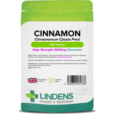 Lindens Health + Nutrition Cinnamon 2000mg 100 pcs