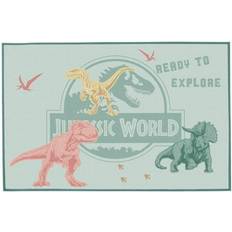 Dinosaurier Mattor Barnrum Fun House Jurassic World Dino Rug 80x120cm