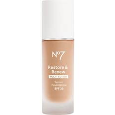 No7 Restore & Renew Serum Foundation SPF20 Warm Ivory