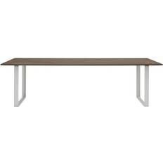 Muuto 70/70 255 x 108 cm Solid Humod Oak-Grey Mesa de comedor