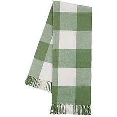 Kai Buffalo Check Blend Blankets Green