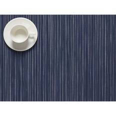 Chilewich Rib Weave Place Mat Blue, Grey