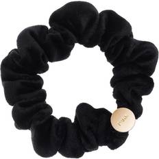 Mini Velvet Scrunchie Hair Braid Black pcs 1