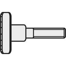 Toolcraft M4 8mm DIN 464 Galvanized Steel Screws Set of 10