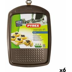 Sort Bageplader Pyrex Bageform Asimetria Rektangulær Bageplade