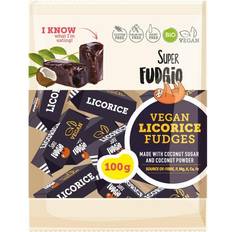 Ekologiska Lakrits Super Fudgio Fudge Lakrits 150g