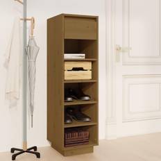 vidaXL Honey Pine Shoe Rack