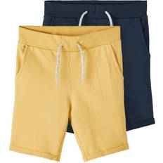 Name It Sweatshorts 2-pack - Ocher (13201787)