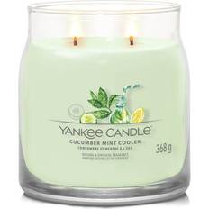 Yankee Candle Cucumber Mint Cooler 9.3cm x 11.4cm Scented Candle 104g