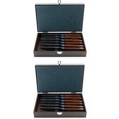 Berghoff Pakka 14pc Steak Knife Set & 2 Case