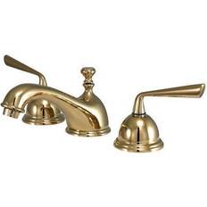 Silver Faucets Kingston Brass Sage 1.2 Widespread Silver