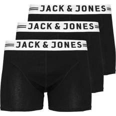 Katoen Ondergoed Jack & Jones Boxershorts Jongens Zwart