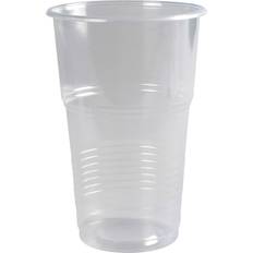 Gastro Line Gastro fadølskrus i plast 50 cl 14cm Ø9,5cm klar med riller