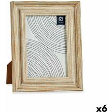 Brown Wall Decorations Gift Decor Crystal Golden Wood Brown 19 x 2 x 24 cm Photo Frame