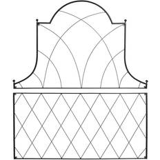 Metal Trellises Achla Designs Traditional Somerset Garden Trellis of 2 Coat