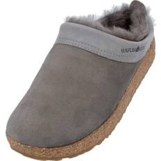 Grau - Unisex Hausschuhe Haflinger Hausschuhe grau