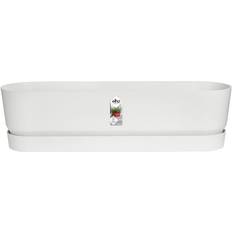Urtepotte plastik Elho Hvid 70 cm Plastik Plantekasse