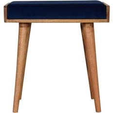 Blau Fußhocker Artisan Royal Foot Stool