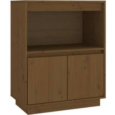 VidaXL Skåp vidaXL Honungsbrun Skänk 60 x 34 x 75 cm Sideboard
