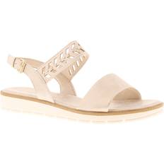 Marco Tozzi Mahi Womens Flat Sandals Dune Metallic