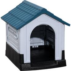 Plastic dog kennel Pawhut Dog Kennel House xs