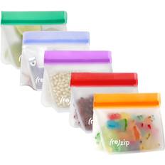 Multicolored Plastic Bags & Foil rezip Stand-Up Reusable BPA-Free Grade Plastic Bag & Foil