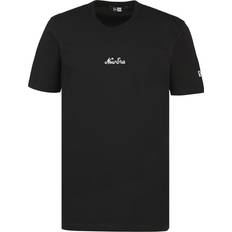 New Era Essential Script Tee - Black