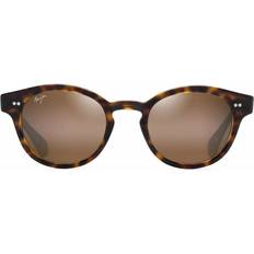 Tommy Bahama Maui Jim Joy Ride HCL Bronze Oval Unisex Sunglasses - Tortoise