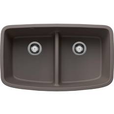 Blanco 443126 VALEA SILGRANIT 50/50 Double Bowl Undermount