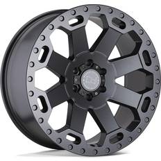 Car Rims Black Rhino Warlord 17x8 5x114.3 5x4.5" +35mm Gunmetal Wheel Rim